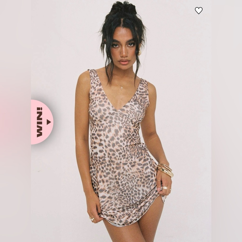 Princess Polly Leopard Pattern Dress